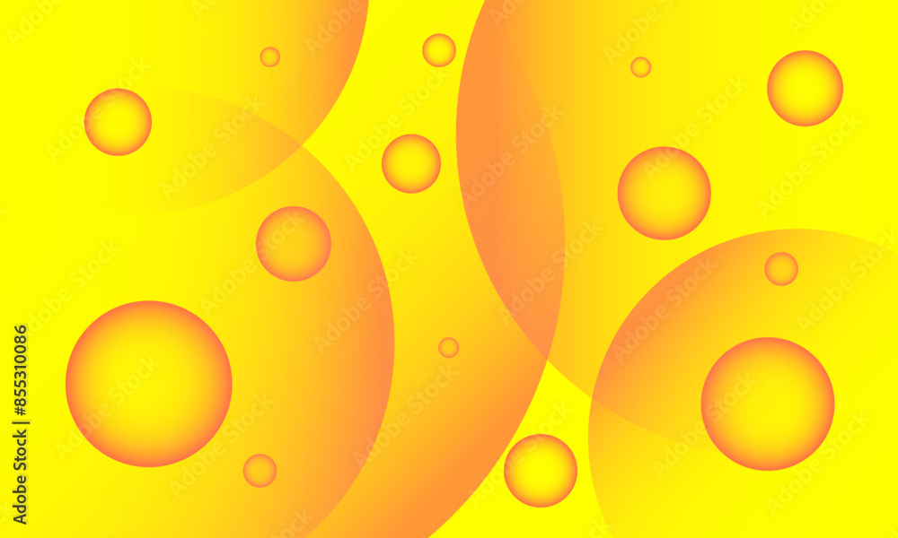 abstract yellow bubble background, circle yellow gradient abstract yellow bubble background, circle yellow gradient