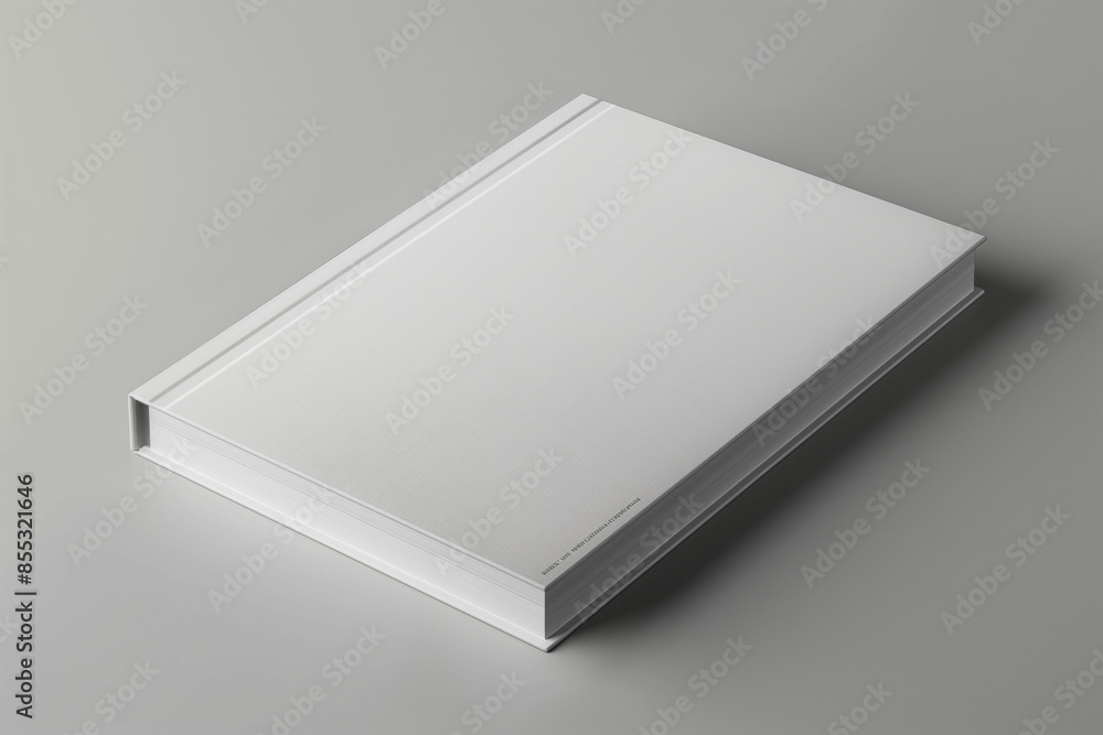 blank book cover isolated, A horizontal landscape hardcover brochure, book, or catalog mockup isolated on a soft gray background blank book cover isolated, A horizontal landscape hardcover brochure, book, or catalog mockup isolated on a soft gray background