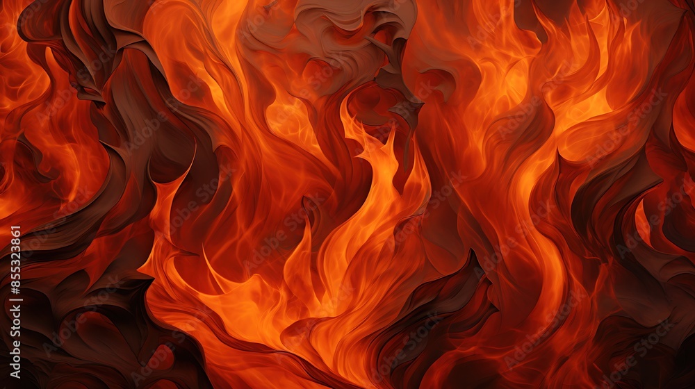 Firestorm. Abstract painting of fire and flames. Perfect for book covers, album covers, movie posters, and more. Firestorm. Abstract painting of fire and flames. Perfect for book covers, album covers, movie posters, and more.