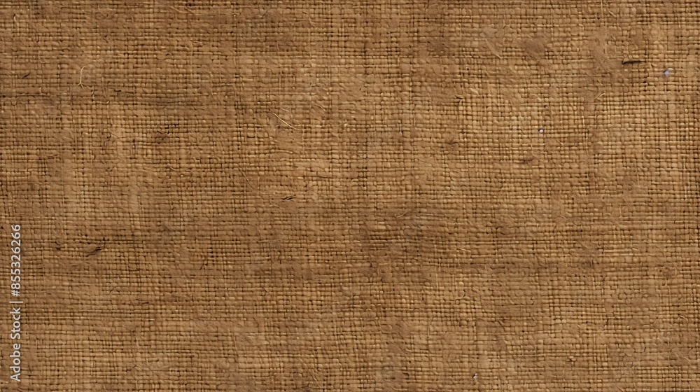The image is a close-up of a burlap sack. The burlap is a medium weight and has a natural, uneven texture. The image is a close-up of a burlap sack. The burlap is a medium weight and has a natural, uneven texture.