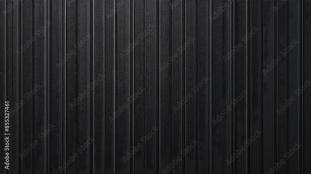 Black corrugated metal texture. Useful for backgrounds. Black corrugated metal texture. Useful for backgrounds.