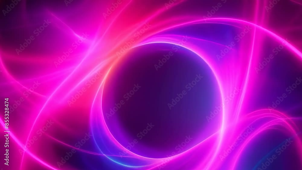 Colorful neon light swirls in pink, purple, and blue create an abstract design against a dark background. The image features glowing lines and curves, evoking a futuristic and dynamic atmosphere. Colorful neon light swirls in pink, purple, and blue create an abstract design against a dark background. The image features glowing lines and curves, evoking a futuristic and dynamic atmosphere.