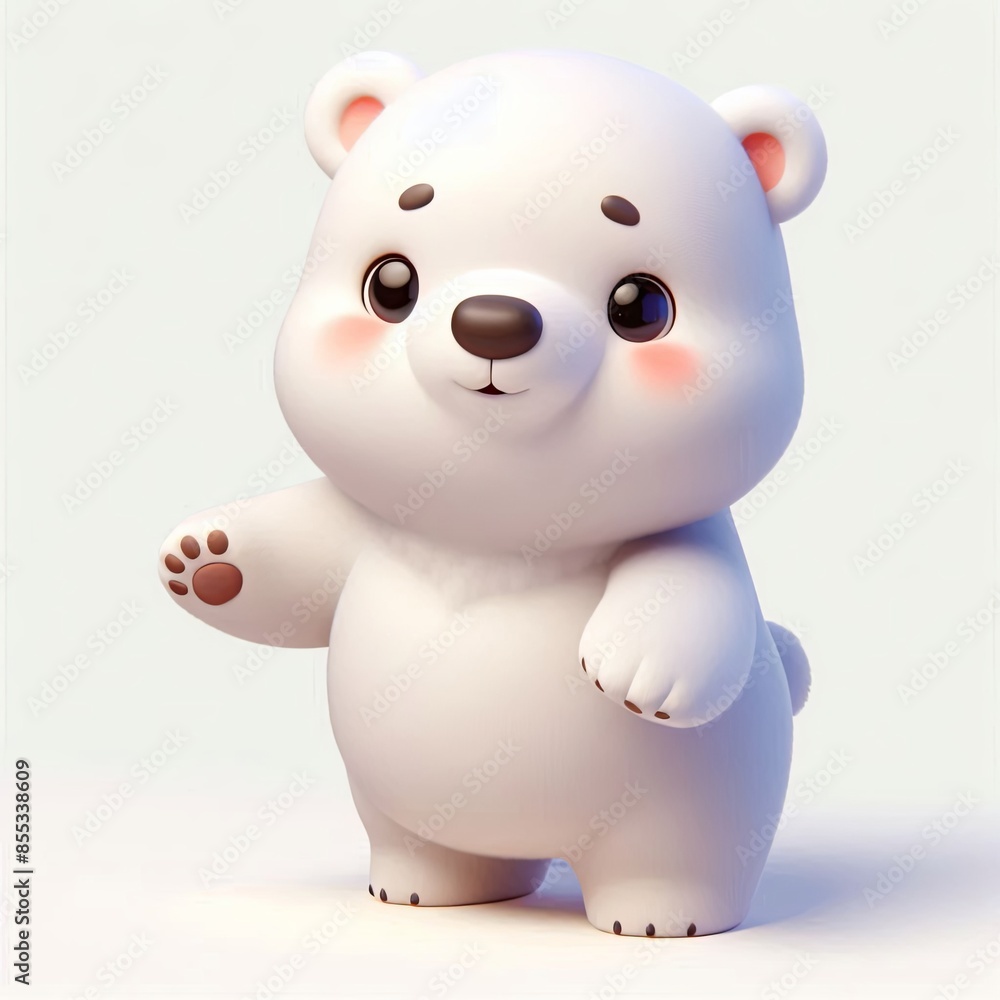 cute polar bear standing cartoon , 3d Generative AI
cute polar bear standing cartoon , 3d Generative AI