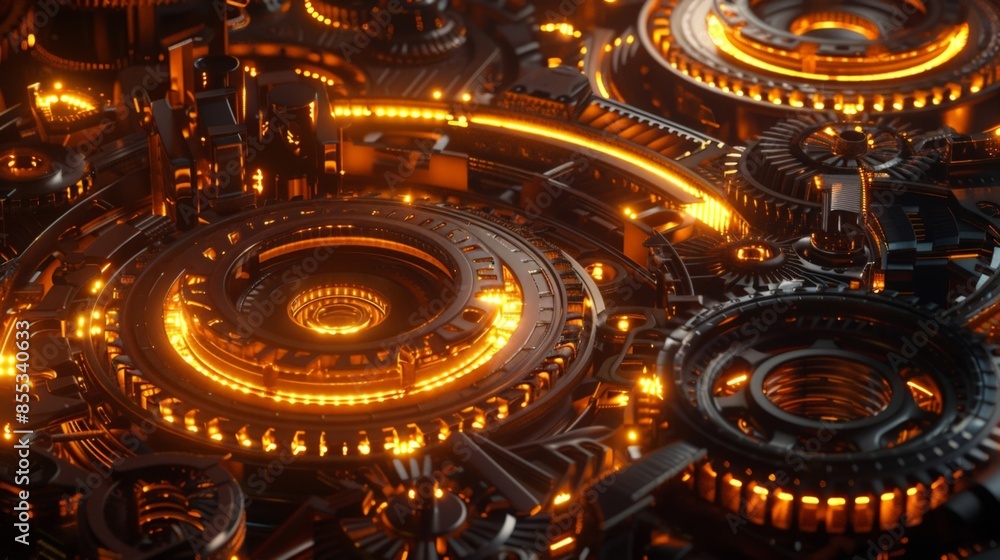 Cyberpunk Digital Artwork