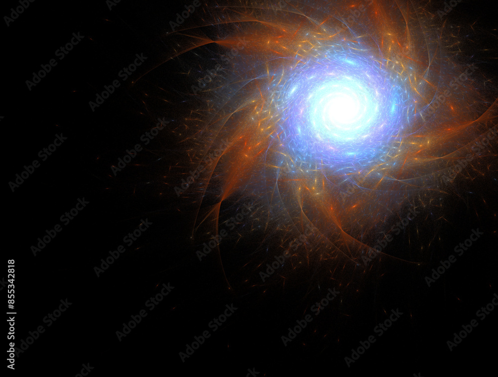Fototapeta premium Imaginatory fractal abstract background Image