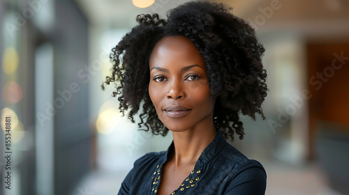 beautiful black woman businesswoman headshot portrait, business, career, success, entrepreneur, marketing, finance, technology, diversity in the workplace 