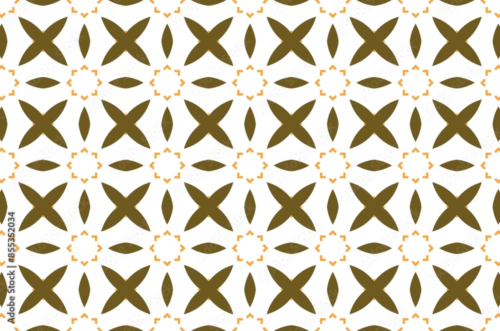 A pattern of brown a design on a white background A pattern of brown a design on a white background