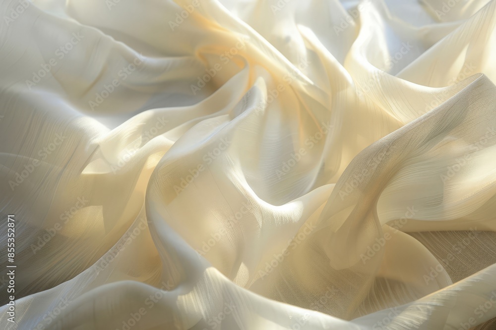 Fototapeta premium Elegant Fabric Texture Close-up