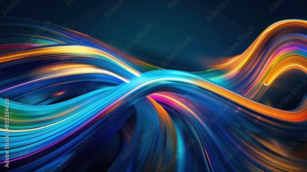 Colorful Digital Art Background Colorful Digital Art Background