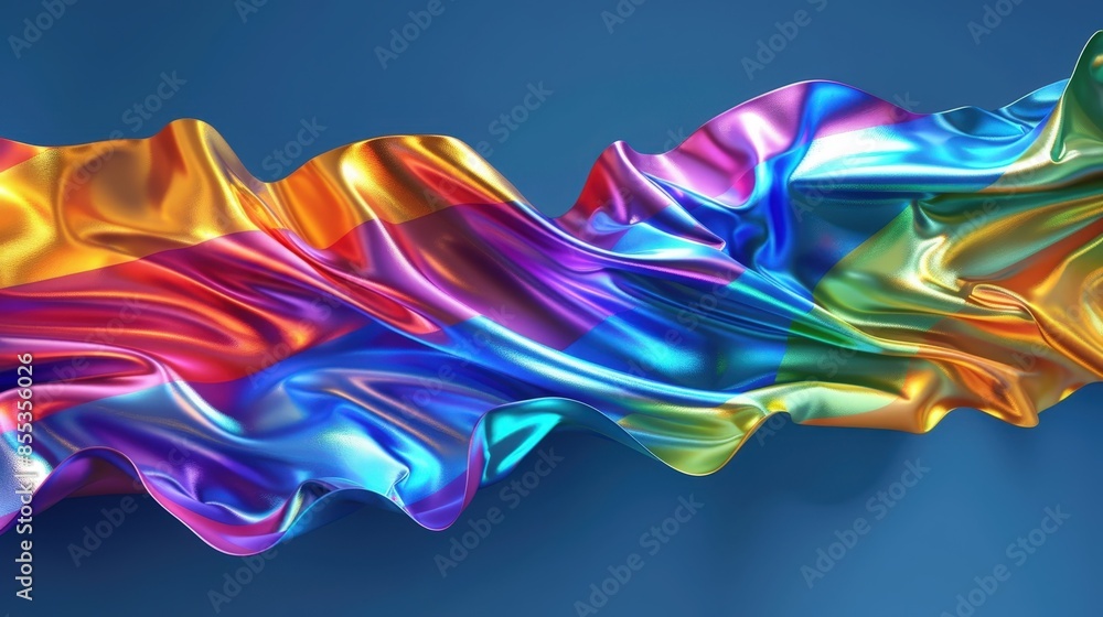 Colorful Ribbon Stream Colorful Ribbon Stream