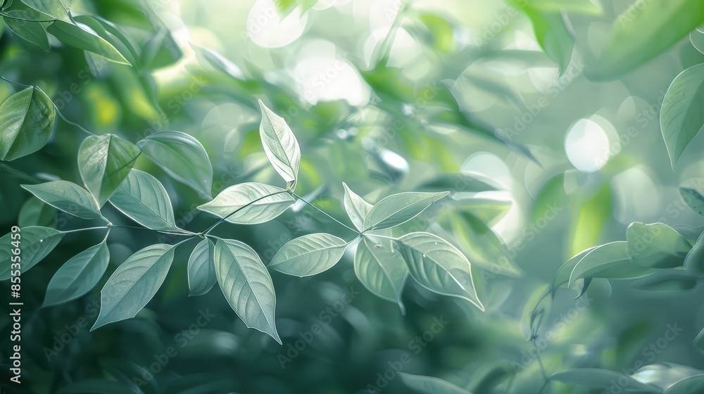 Blurred Forest Background Blurred Forest Background