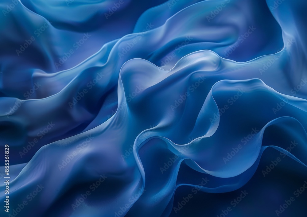 Vibrant Ocean Waves Digital Art Abstract Blue Ripples Vibrant Ocean Waves Digital Art Abstract Blue Ripples