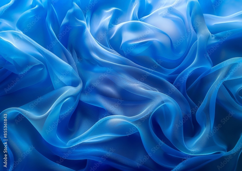 Vivid Blue Flower Silk Fabric Background for Crafts, Textiles or Print Media Vivid Blue Flower Silk Fabric Background for Crafts, Textiles or Print Media