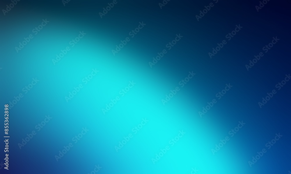 Fototapeta premium Abstract blurred background image of blue colors gradient used as an illustration. Designing posters or advertisements.