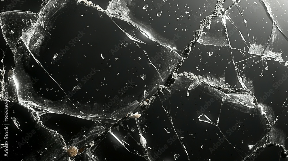 Worn Texture: Old Film and Scratched Glass on Dark Abstract Worn Texture: Old Film and Scratched Glass on Dark Abstract