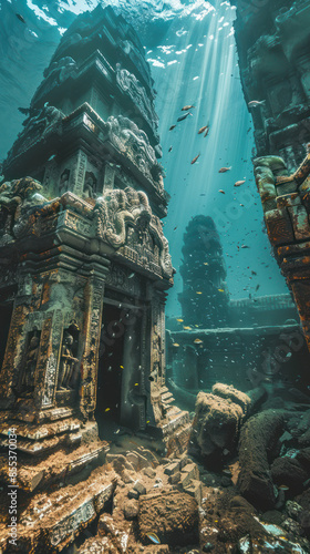 Ancient Submerged Temples Mysteries Beneath the Waves, Exploring Underwater Archeological Sites, Sunken Ruins, and Hidden History in Ocean Depths