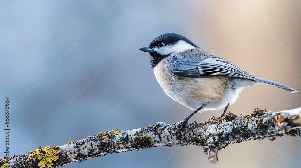 Blackcapped Chickadee Delta BC Canada : Generative AI Blackcapped Chickadee Delta BC Canada : Generative AI