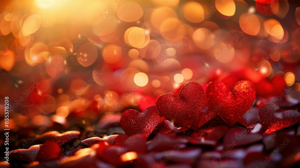 custom made wallpaper toronto digitalValentine’s Hearts Background for a Romantic Theme