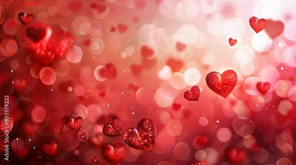 Hearts Theme Background for Valentine’s Day Hearts Theme Background for Valentine’s Day