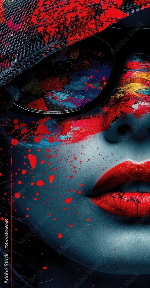 Nostalgic pop art collage: vibrant retro vibes in mesmerizing fusion of colors and patterns, evoking spirit of past with modern twist, an eclectic mix of imagery for a captivating visual experience. Nostalgic pop art collage: vibrant retro vibes in mesmerizing fusion of colors and patterns, evoking spirit of past with modern twist, an eclectic mix of imagery for a captivating visual experience.