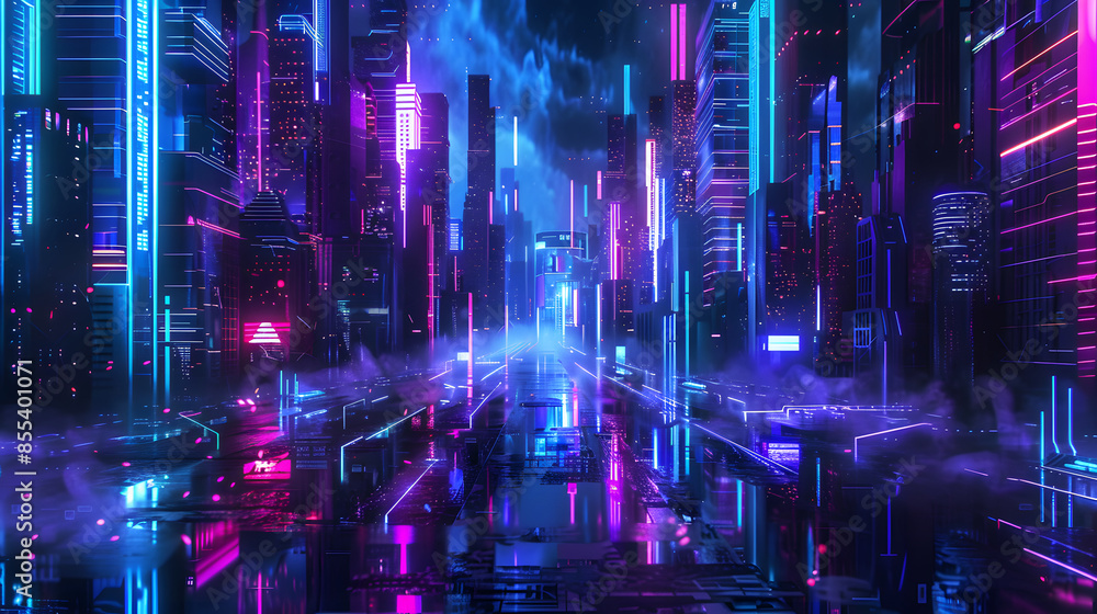 purple and blue light technology purple and blue light technology