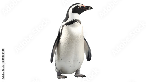 penguin isolated on white