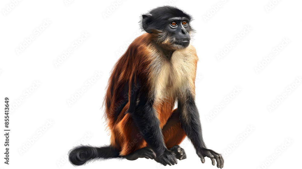 Fototapeta premium close up of a baboon