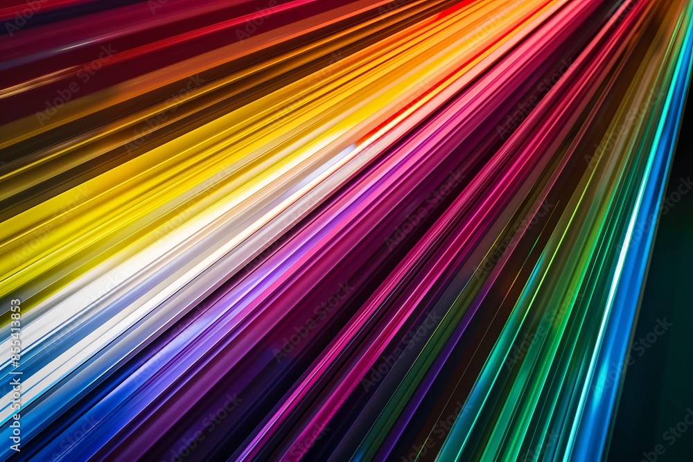 Synchrotron light spectrum, multiple wavelengths, top view, illustrating frequency range, digital tone, Monochromatic Color Scheme Synchrotron light spectrum, multiple wavelengths, top view, illustrating frequency range, digital tone, Monochromatic Color Scheme