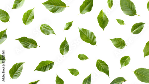 green leaves pattern
