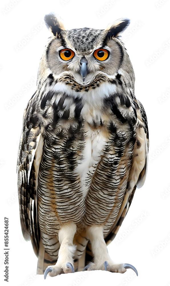 Obraz premium great grey owl isolated