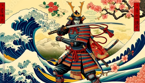 鎧武者、Armored warrior