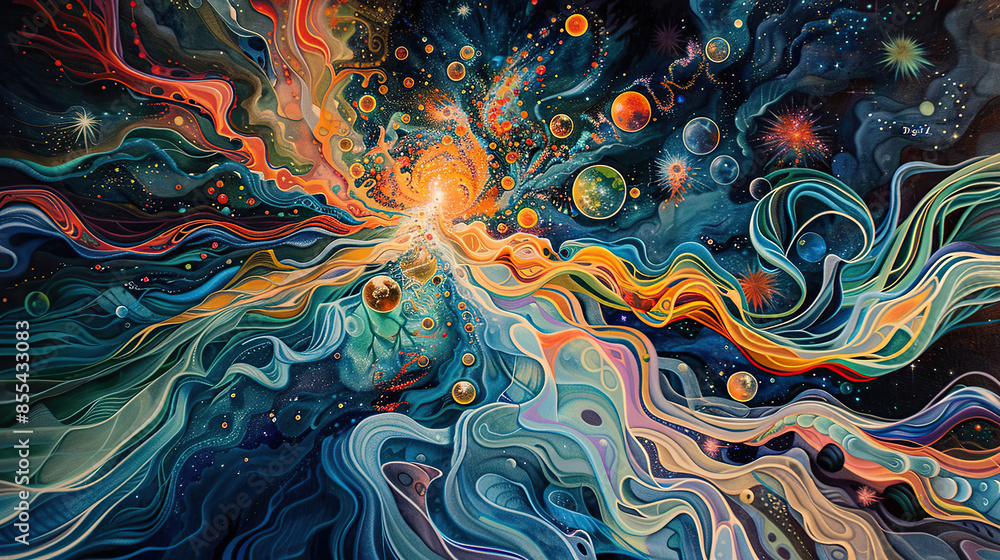 abstract surrealism art, Generate AI. abstract surrealism art, Generate AI.
