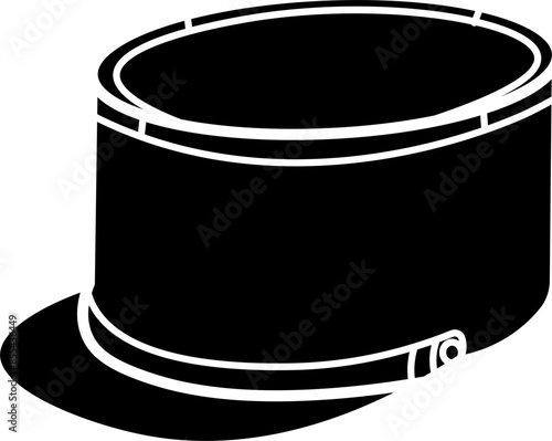 kepi hat illustration vector