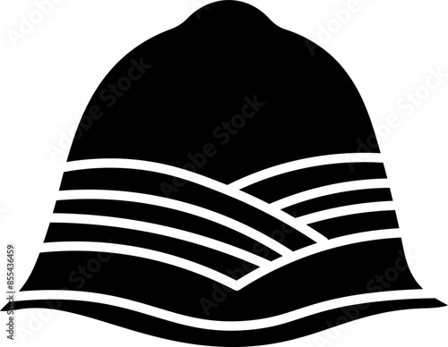 pith helmet hat illustration vector