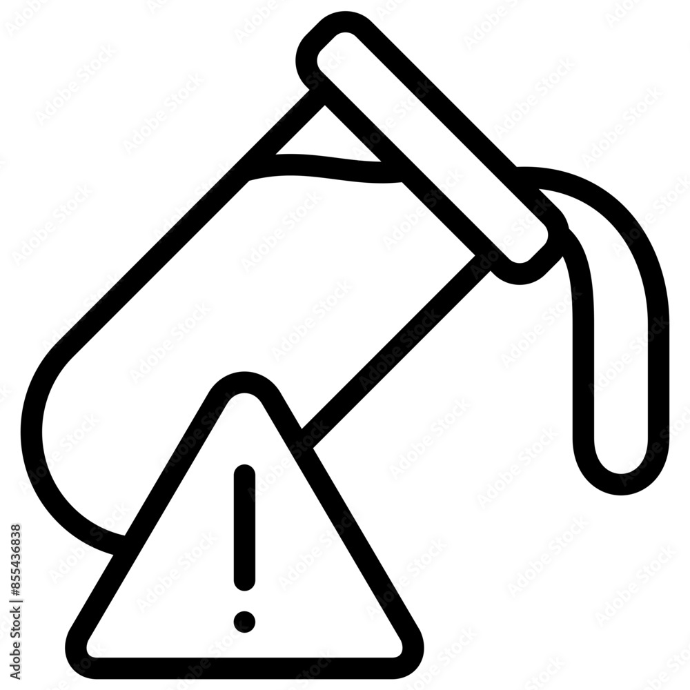 corrosive icon illustration design with outlin corrosive icon illustration design with outlin