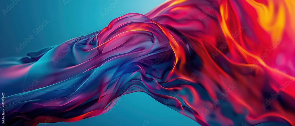 Fototapeta premium Beautiful Abstract Desktop Wallpaper For Ultrawide Screen 21:9