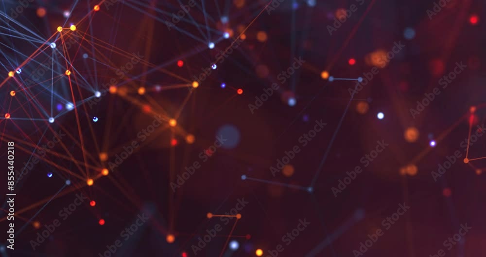 colorful pexus particles abstract background colorful pexus particles abstract background