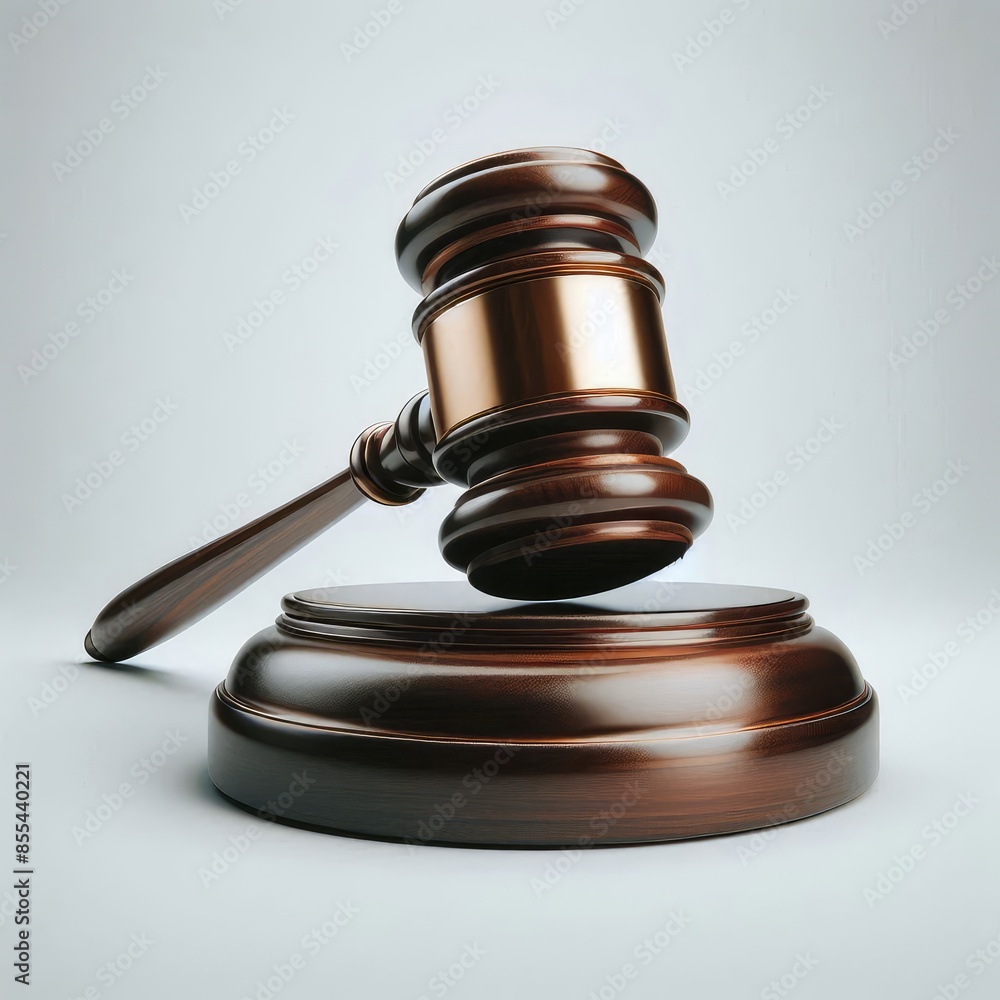 Gavel isolated on a white background Gavel isolated on a white background