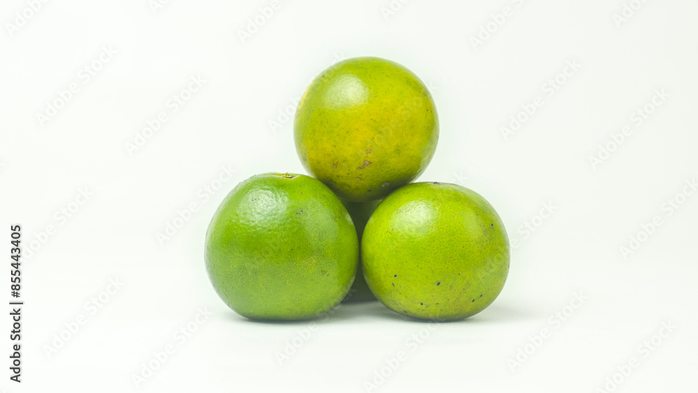 Indonesian squeezed orange with white isolation Indonesian squeezed orange with white isolation