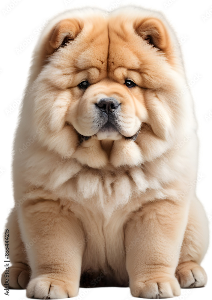 Adorable fluffy Chow Chow puppy clipart. Adorable fluffy Chow Chow puppy clipart.