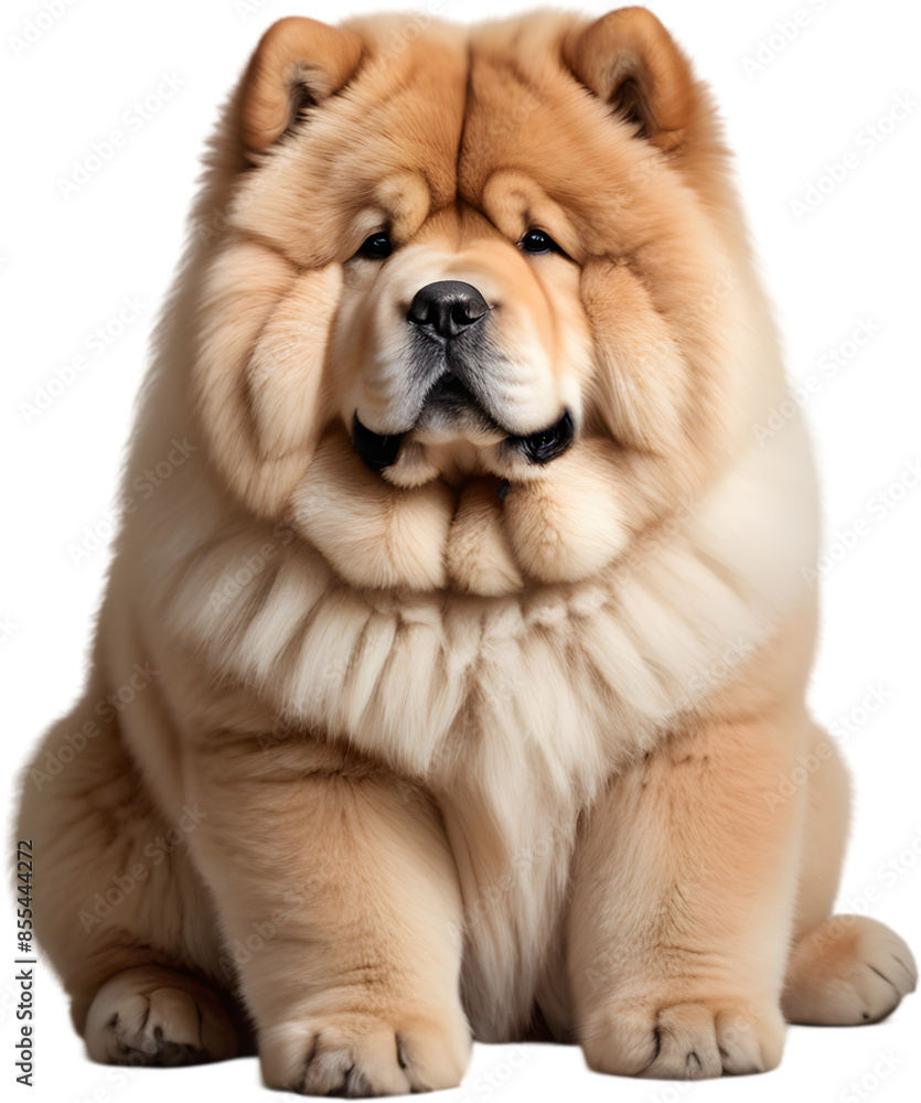 Adorable fluffy Chow Chow puppy clipart. Adorable fluffy Chow Chow puppy clipart.