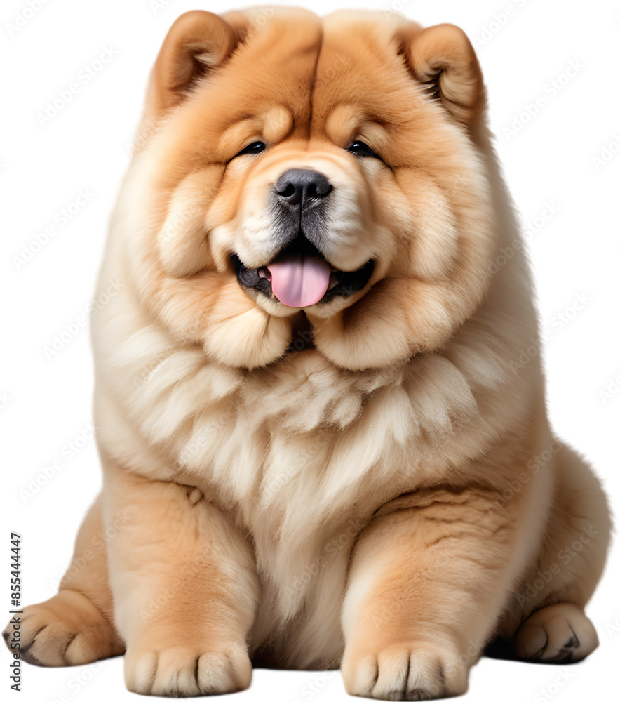 Adorable fluffy Chow Chow puppy clipart. Adorable fluffy Chow Chow puppy clipart.