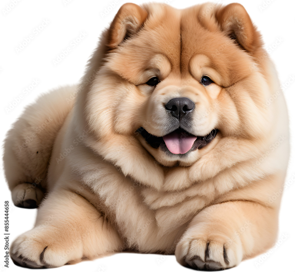 Adorable fluffy Chow Chow puppy clipart. Adorable fluffy Chow Chow puppy clipart.