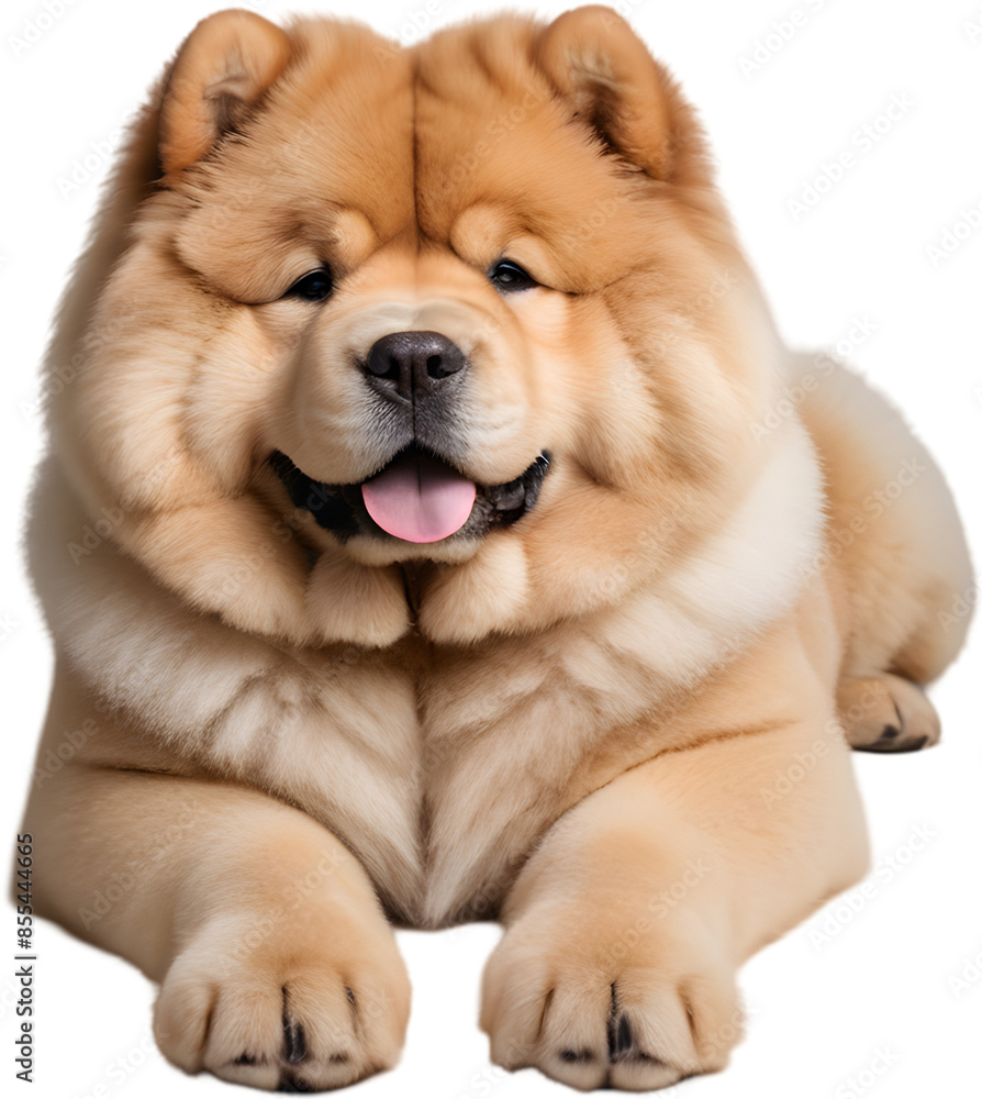 Adorable fluffy Chow Chow puppy clipart. Adorable fluffy Chow Chow puppy clipart.