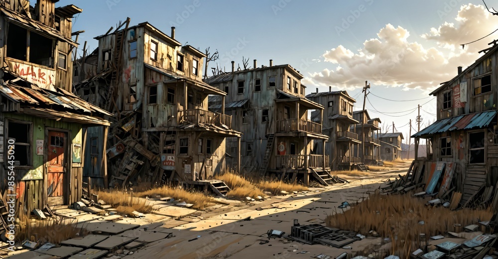 abandoned post apocalyptic urban city town house ruins. empty aged old building exterior derelict. decayed skyscraper apartment buildings wasteland desert. abandoned post apocalyptic urban city town house ruins. empty aged old building exterior derelict. decayed skyscraper apartment buildings wasteland desert.
