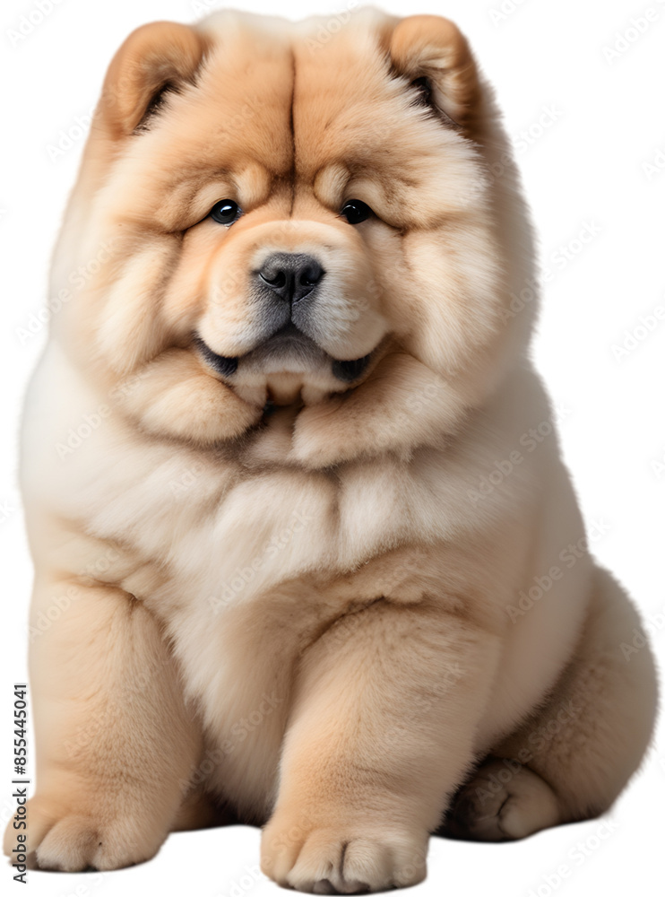 Adorable fluffy Chow Chow puppy clipart. Adorable fluffy Chow Chow puppy clipart.