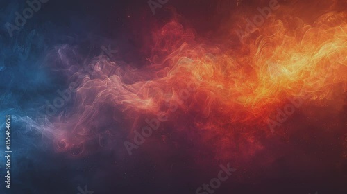 loping explosion fire in the sky