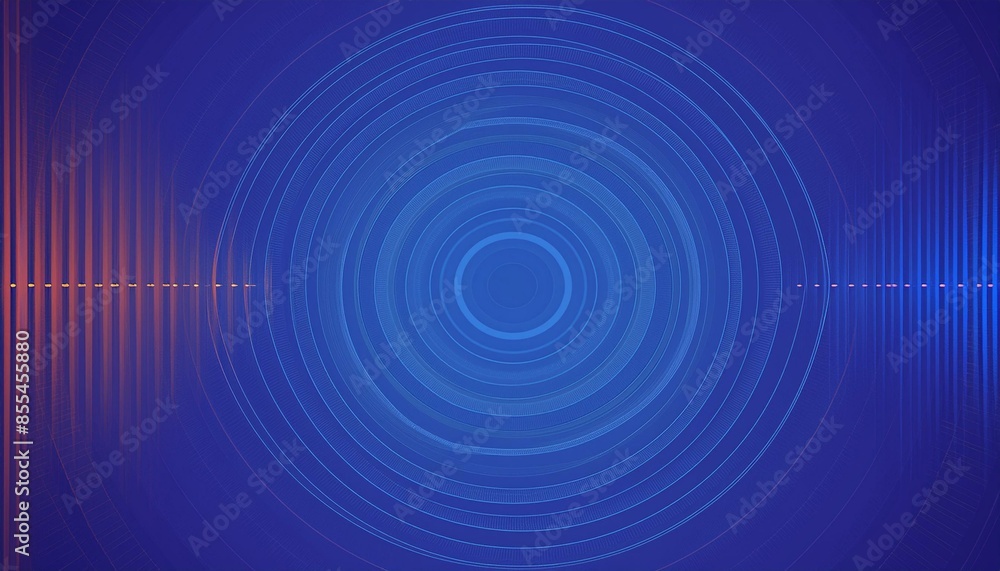 abstract blue background with circles abstract blue background with circles