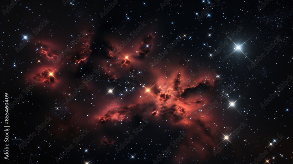 Fototapeta premium space galaxy background
