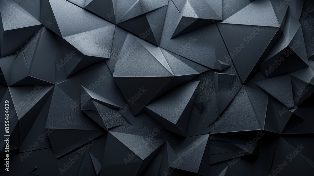 A black and white image of a wall with many triangles A black and white image of a wall with many triangles